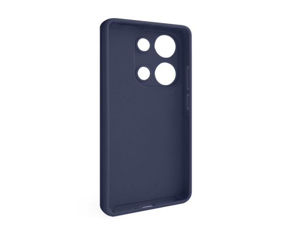 Чехол Full Silicone Case для Xiaomi Redmi Note 13 Pro 4G dark blue (08) (без логотипа)