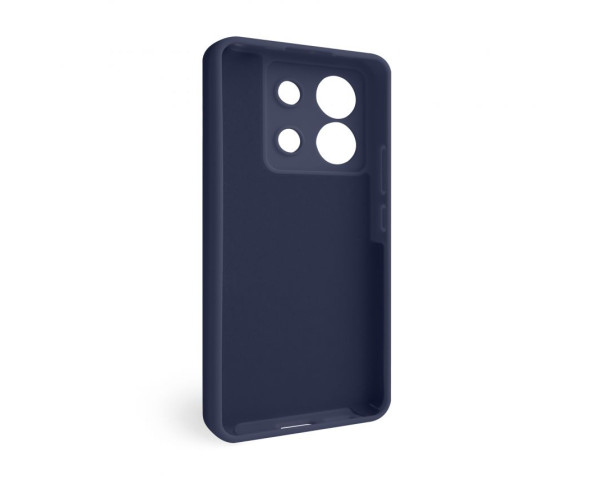 Чохол Full Silicone Case для Xiaomi Redmi Note 13 Pro 5G dark blue (08) (без логотипу)