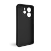 Чехол Full Silicone Case для Xiaomi Redmi Note 14 4G Global black (18) (без логотипа)