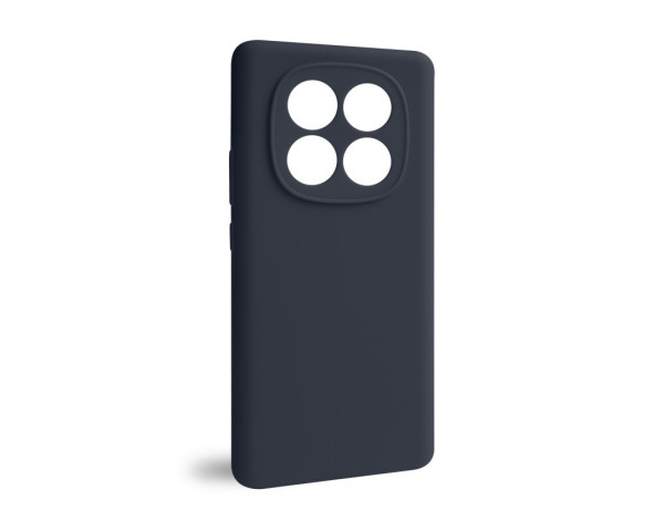 Чехол Full Silicone Case для Xiaomi Redmi Note 14 Pro dark blue (08) (без логотипа)