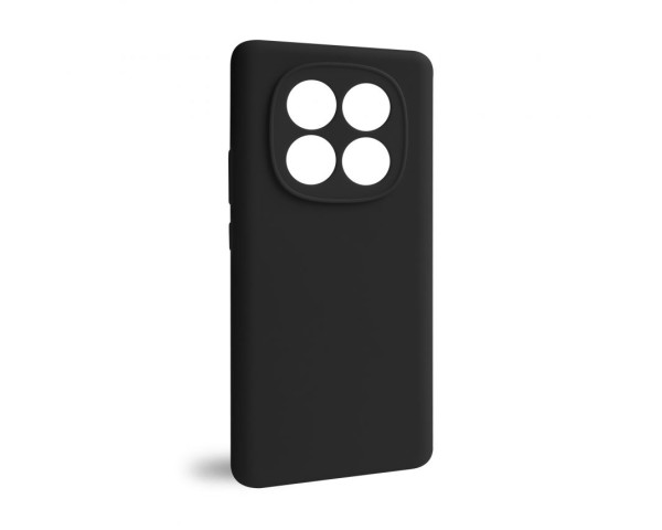 Чехол Full Silicone Case для Xiaomi Redmi Note 14 Pro black (18) (без логотипа)