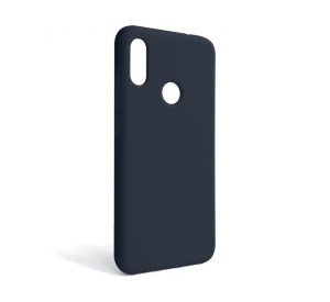 Чохол Full Silicone Case для Xiaomi Redmi Note 7 dark blue (08) (без логотипу)