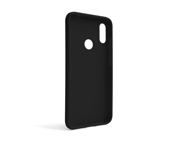 Чехол Full Silicone Case для Xiaomi Redmi Note 7 black (18) (без логотипа)