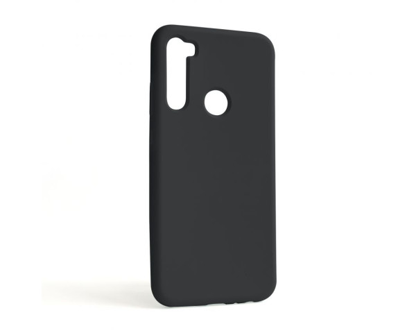 Чохол Full Silicone Case для Xiaomi Redmi Note 8 black (18) (без логотипу)