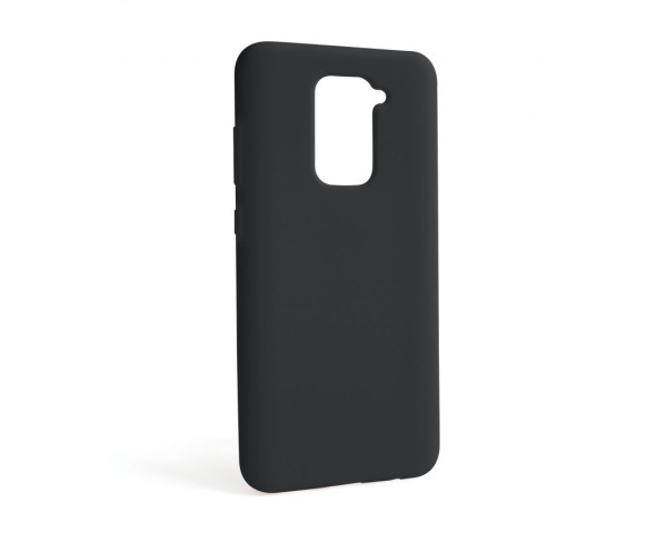 Чохол Full Silicone Case для Xiaomi Redmi Note 9 black (18) (без логотипу)