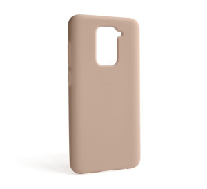 Чохол Full Silicone Case для Xiaomi Redmi Note 9 nude (19) (без логотипу)