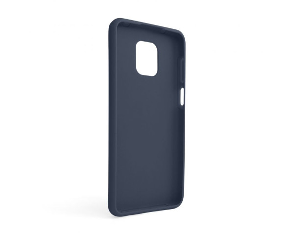 Чохол Full Silicone Case для Xiaomi Redmi Note 9 Pro dark blue (08) (без логотипу)