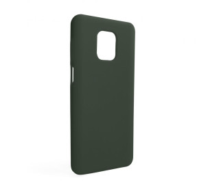 Чохол Full Silicone Case для Xiaomi Redmi Note 9 Pro dark olive (41) (без логотипу)