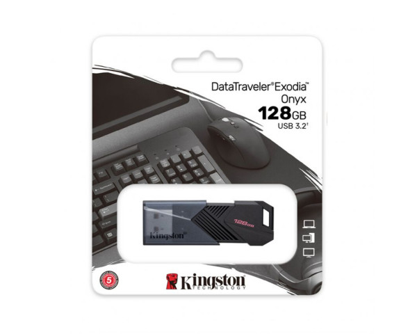 Флеш-память USB Kingston DT Exodia 128GB USB 3.2 black (DTXON/128GB)