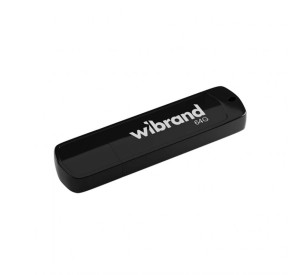Флеш-пам'ять USB Wibrand Grizzly 64GB USB 2.0 black