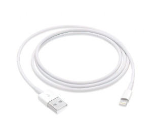 Кабель USB Lightning 5V/2A white