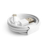 Кабель USB Lightning 5V/2A white