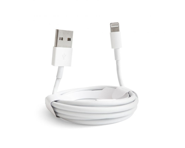 Кабель USB для Apple iPhone Lightning white High Original Quality carton box logo