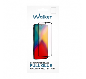 Захисне скло WALKER Full Glue WD для Xiaomi Redmi 15C 4G, 5G black