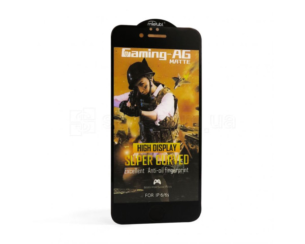 Защитное стекло Matte для Apple iPhone 12, 12 Pro black