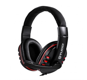 Навушники PC TC-A5 black/red
