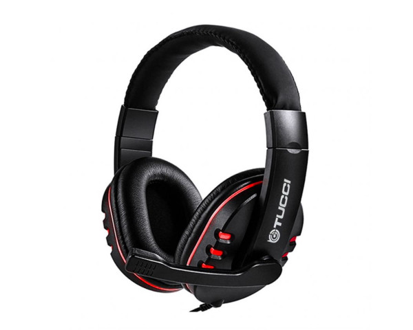 Навушники PC TC-A5 black/red