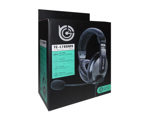 Навушники TC-L760MV black/grey
