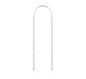 Ремінець для Apple Crossbody Strap grey-silver