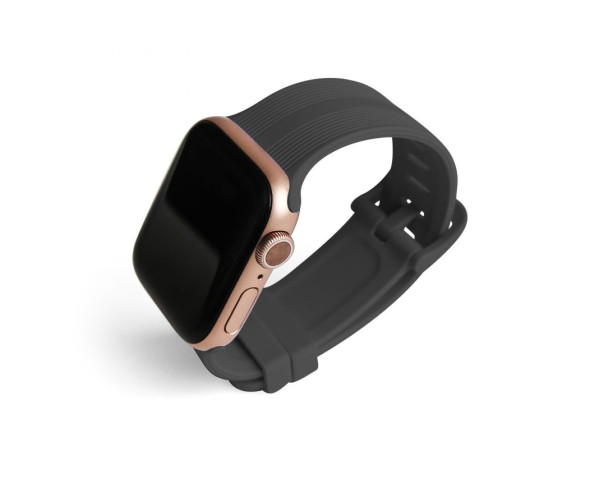 Ремінець для Apple Watch Sport Band рифлений 38/40мм S/M dark grey / темно-сірий (6)
