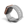 Ремінець для Apple Watch Sport Band рифлений 38/40мм S/M light grey / світло-сірий (1)