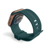 Ремінець для Apple Watch Sport Band рифлений 42/44мм S/M dark green / сіро-зелений (14)