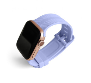 Ремінець для Apple Watch Sport Band рифлений 42/44мм S/M purple / бузковий (5)