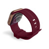 Ремінець для Apple Watch Sport Band рифлений 42/44мм S/M purple red / вишневий (10)