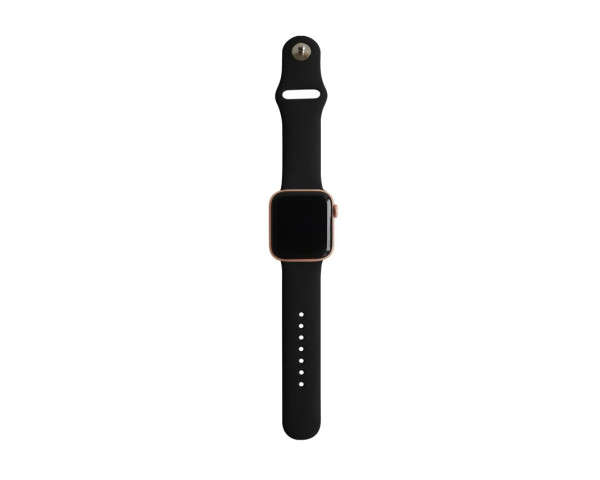 Ремінець для Apple Watch Sport Band силіконовий 38/40мм M/L black / чорний (18)