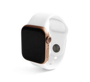 Ремінець для Apple Watch Sport Band силіконовий 38/40мм S/M white / білий (9)