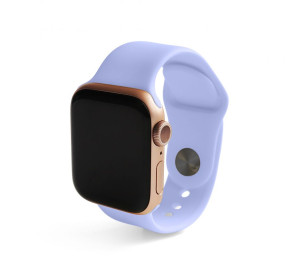 Ремінець для Apple Watch Sport Band силіконовий 38/40мм S/M lavаnder / лавандовий (41)
