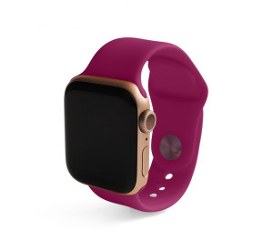 Ремінець для Apple Watch Sport Band силіконовий 42/44мм S/M fuchsia / фуксія (54)