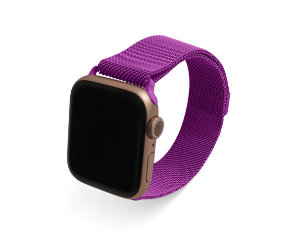 Ремінець для Apple Watch міланська петля 38/40мм purple / пурпурний (21)