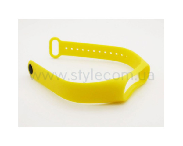 Ремінець для Xiaomi Mi Band 3, 4 Original Design yellow / жовтий