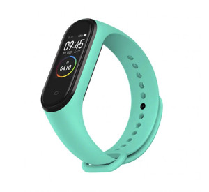 Ремінець для Xiaomi Mi Band 3, 4 Original Design mint / м'ятний
