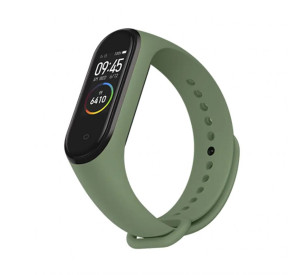 Ремінець для Xiaomi Mi Band 3, 4 Original Design olive / оливковий
