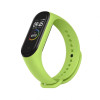 Ремінець для Xiaomi Mi Band 3, 4 Original Design light green / салатовий
