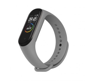 Ремінець для Xiaomi Mi Band 3, 4 Original Design grey / сірий