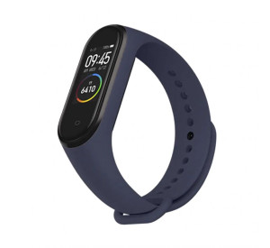 Ремінець для Xiaomi Mi Band 3, 4 Original Design dark blue / темно-синій