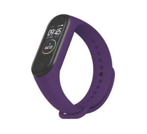 Ремінець для Xiaomi Mi Band 3, 4 Original Design violet / фіолетовий