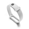 Ремінець для Xiaomi Mi Band 5, 6, 7 Original Design white / білий