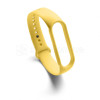 Ремешок для Xiaomi Mi Band 5, 6, 7 Original Design yellow / желтый