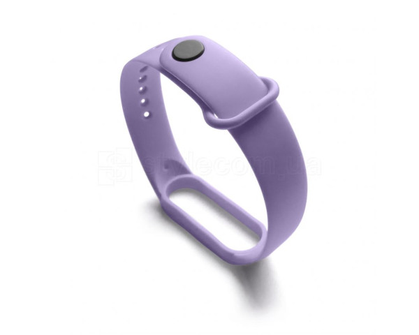 Ремінець для Xiaomi Mi Band 5, 6, 7 Original Design lavender / лавандовий