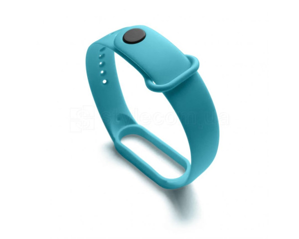 Ремінець для Xiaomi Mi Band 5, 6, 7 Original Design sky blue / небесно-блакитний