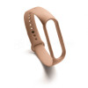 Ремінець для Xiaomi Mi Band 5, 6, 7 Original Design powder / пудровий