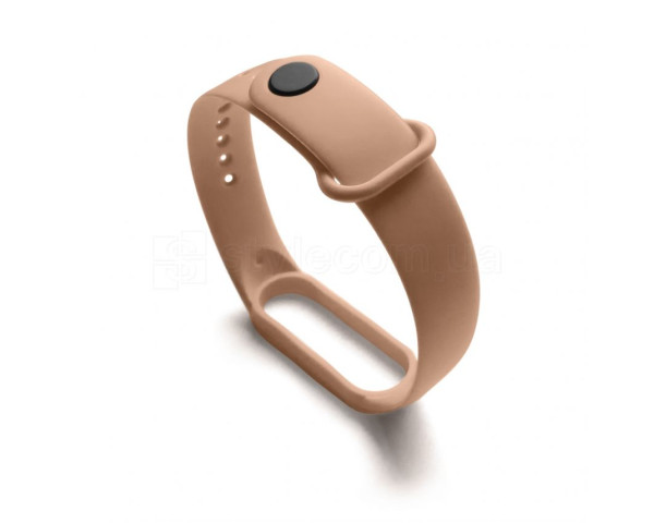 Ремінець для Xiaomi Mi Band 5, 6, 7 Original Design powder / пудровий