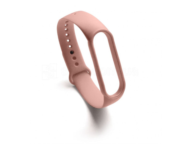Ремінець для Xiaomi Mi Band 5, 6, 7 Original Design light pink / світло-рожевий