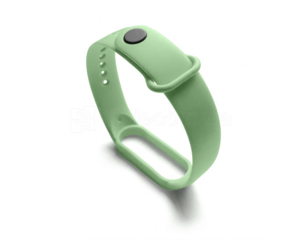 Ремінець для Xiaomi Mi Band 5, 6, 7 Original Design emerald / смарагдовий