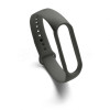 Ремінець для Xiaomi Mi Band 5, 6, 7 Original Design steel grey / сталевий сірий