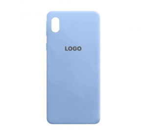 Чехол Original Silicone для Samsung Galaxy A01 Core/A013 (2020), M01 Core/M013 (2020) light blue (05)
